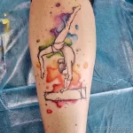 Фото рисунка тату гимнастика 30,10,2021 - №0056 - tattoo gymnastics - tatufoto.com