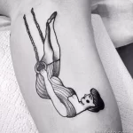 Фото рисунка тату гимнастика 30,10,2021 - №0067 - tattoo gymnastics - tatufoto.com