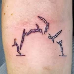 Фото рисунка тату гимнастика 30,10,2021 - №0079 - tattoo gymnastics - tatufoto.com
