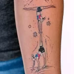 Фото рисунка тату гимнастика 30,10,2021 - №0117 - tattoo gymnastics - tatufoto.com