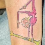 Фото рисунка тату гимнастика 30,10,2021 - №0122 - tattoo gymnastics - tatufoto.com