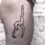 Фото рисунка тату гимнастика 30,10,2021 - №0123 - tattoo gymnastics - tatufoto.com