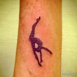 Фото рисунка тату гимнастика 30,10,2021 - №0126 - tattoo gymnastics - tatufoto.com