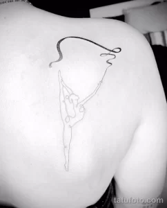 Фото рисунка тату гимнастика 30,10,2021 - №0128 - tattoo gymnastics - tatufoto.com