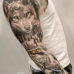 Фото рисунка тату про зиму 30,10,2021 - №0033 - winter tattoo - tatufoto.com