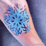 Фото рисунка тату про зиму 30,10,2021 - №0157 - winter tattoo - tatufoto.com