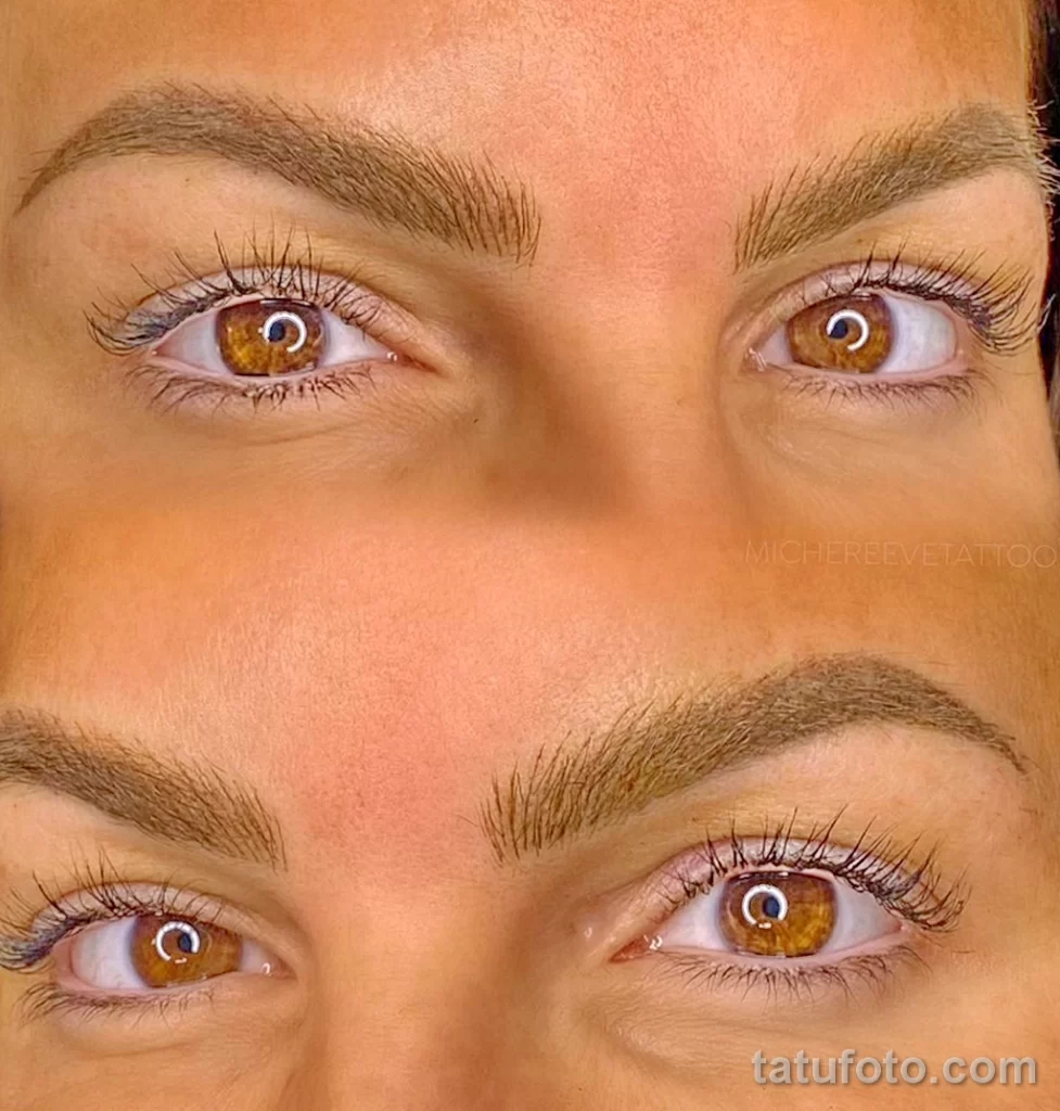 Фото перманентного макияжа 29,11,2021 - №0002 - Permanent makeup - tatufoto.com