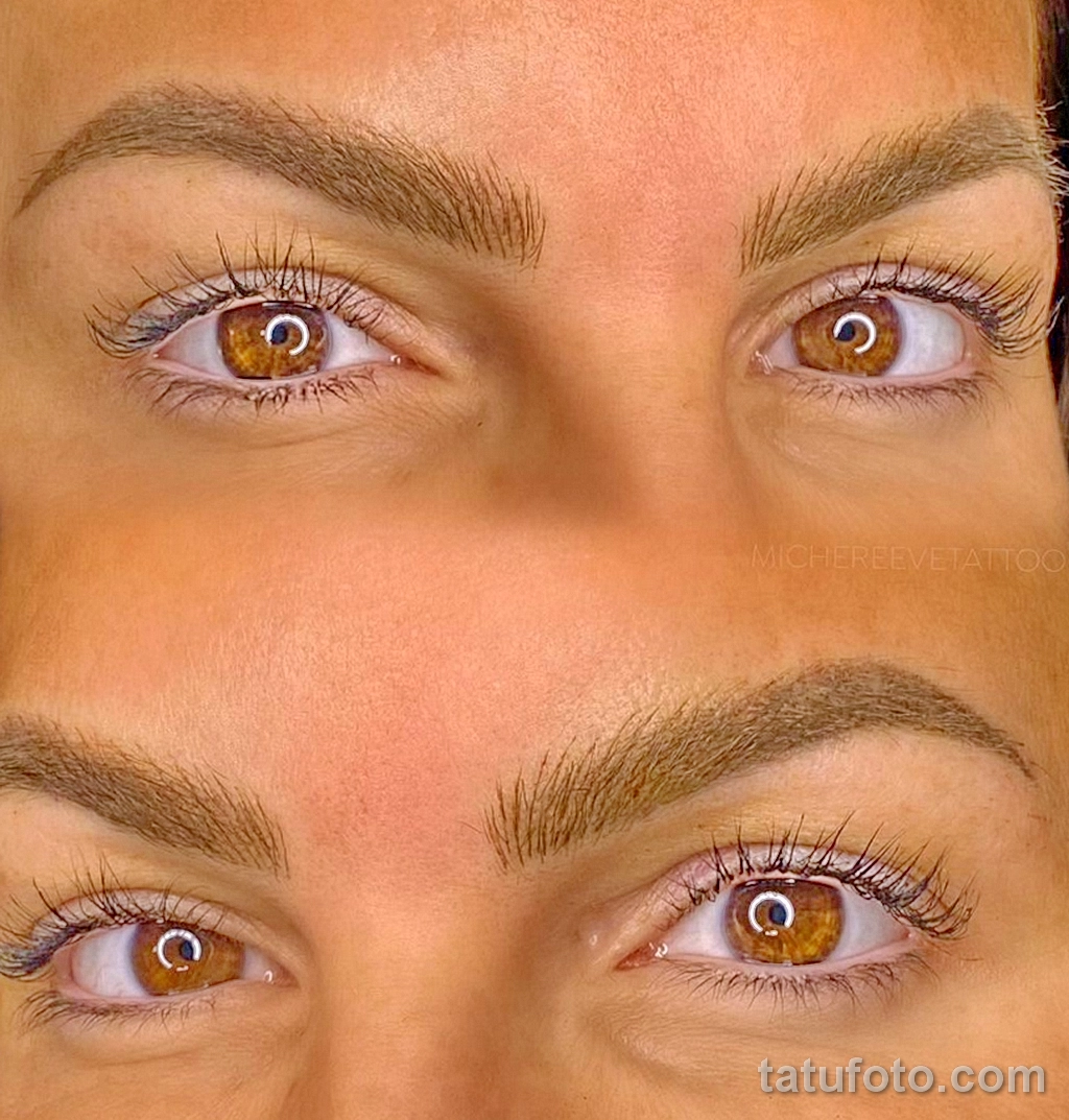 Фото перманентного макияжа 29,11,2021 - №0002 - Permanent makeup - tatufoto.com