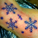 Фото тату снежинка 30,11,2021 - №0044 - snowflake tattoo - tatufoto.com