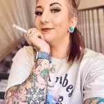 Фото тату снежинка 30,11,2021 - №0240 - snowflake tattoo - tatufoto.com