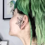 Фото тату снежинка 30,11,2021 - №0409 - snowflake tattoo - tatufoto.com