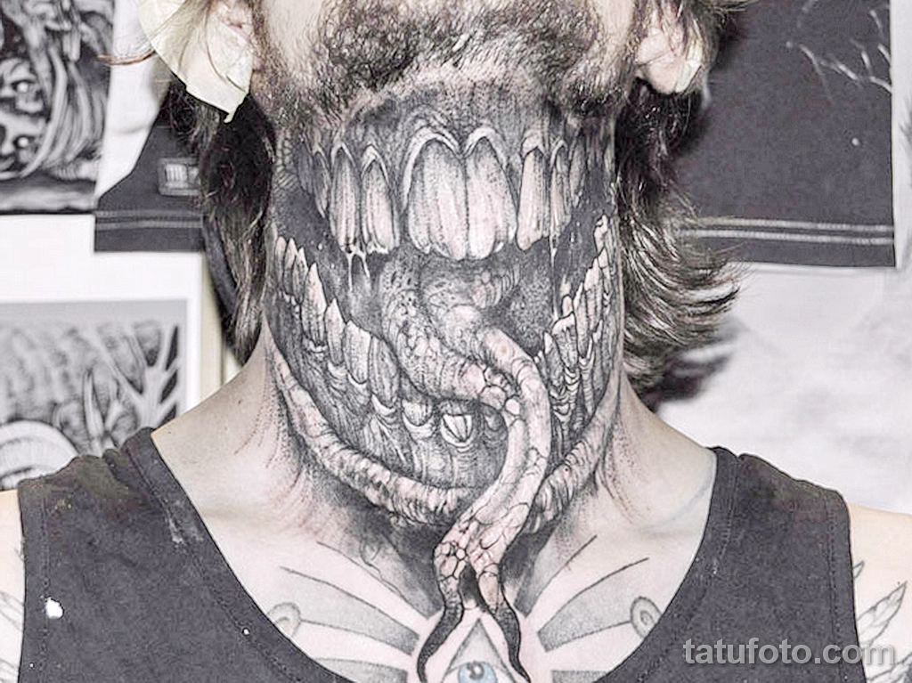 Мрачные татуировки - фото пример тату от 01122021