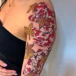 Пример женской тату 10,12,2021 - №057 - female tattoo - tatufoto.com