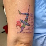 Пример женской тату 10,12,2021 - №080 - female tattoo - tatufoto.com