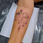 Пример женской тату 10,12,2021 - №119 - female tattoo - tatufoto.com