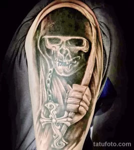 Пример мужской тату 10,12,2021 - №042 - male tattoo - tatufoto.com