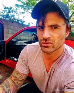 Пример мужской тату 10,12,2021 - №047 - male tattoo - tatufoto.com