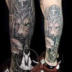 Пример рисунка тату с Богом Анубисом 30.12.2021 №0239 - tattoo anubis - tatufoto.com