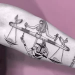 Пример рисунка тату с Богом Анубисом 30.12.2021 №1308 - tattoo anubis - tatufoto.com