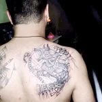 Пример рисунка тату с Богом Анубисом 30.12.2021 №1373 - tattoo anubis - tatufoto.com