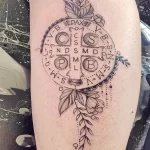 Пример тату рисунка 10,12,2021 - №122 - example of tattoo design - tatufoto.com