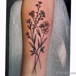 Пример тату рисунка 10,12,2021 - №158 - example of tattoo design - tatufoto.com