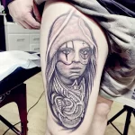 Пример тату рисунка 10,12,2021 - №183 - example of tattoo design - tatufoto.com