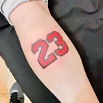 Фото баскетбольного рисунка тату 20.12.2021 №0127 - basketball tattoo - tatufoto.com