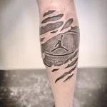 Фото баскетбольного рисунка тату 20.12.2021 №0373 - basketball tattoo - tatufoto.com