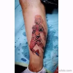 Фото баскетбольного рисунка тату 20.12.2021 №0504 - basketball tattoo - tatufoto.com