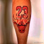 Фото баскетбольного рисунка тату 20.12.2021 №0635 - basketball tattoo - tatufoto.com