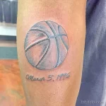 Фото баскетбольного рисунка тату 20.12.2021 №0736 - basketball tattoo - tatufoto.com