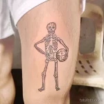 Фото баскетбольного рисунка тату 20.12.2021 №0756 - basketball tattoo - tatufoto.com