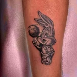 Фото баскетбольного рисунка тату 20.12.2021 №0797 - basketball tattoo - tatufoto.com
