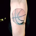 Фото баскетбольного рисунка тату 20.12.2021 №1019 - basketball tattoo - tatufoto.com