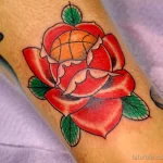 Фото баскетбольного рисунка тату 20.12.2021 №1095 - basketball tattoo - tatufoto.com
