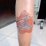 Фото баскетбольного рисунка тату 20.12.2021 №1526 - basketball tattoo - tatufoto.com