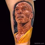 Фото баскетбольного рисунка тату 20.12.2021 №1615 - basketball tattoo - tatufoto.com