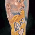 Фото баскетбольного рисунка тату 20.12.2021 №1660 - basketball tattoo - tatufoto.com