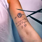 Фото баскетбольного рисунка тату 20.12.2021 №1891 - basketball tattoo - tatufoto.com