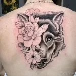 Фото пример рисунка тату с волком 16.12.2021 №0214 - Wolf tattoo - tatufoto.com