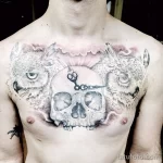Фото пример рисунка тату сова 13,12,2021 - №020 - Owl Tattoo - tatufoto.com