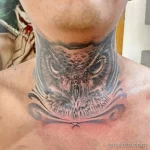 Фото пример рисунка тату сова 13,12,2021 - №064 - Owl Tattoo - tatufoto.com