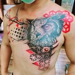 Фото пример рисунка тату сова 13,12,2021 - №106 - Owl Tattoo - tatufoto.com