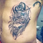 Фото пример рисунка тату сова 13,12,2021 - №166 - Owl Tattoo - tatufoto.com