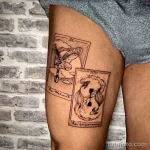 Фото пример рисунка тату сова 13,12,2021 - №217 - Owl Tattoo - tatufoto.com