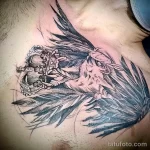 Фото пример рисунка тату сова 13,12,2021 - №233 - Owl Tattoo - tatufoto.com
