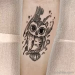 Фото пример рисунка тату сова 13,12,2021 - №251 - Owl Tattoo - tatufoto.com