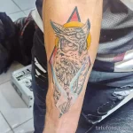 Фото пример рисунка тату сова 13,12,2021 - №259 - Owl Tattoo - tatufoto.com