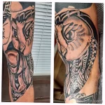 Фото пример рисунка тату сова 13,12,2021 - №280 - Owl Tattoo - tatufoto.com